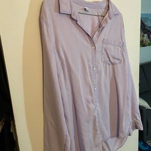 Old Navy loose fit button down